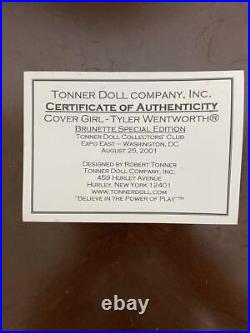 Tonner Tyler Wentworth Cover Girl Brunette 2001 LE100 Special Edition