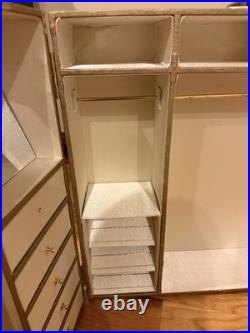 Tonner Tyler Wentworth DELUXE WARDROBE CASE TRUNK fits 3 Dolls + Clothing & more