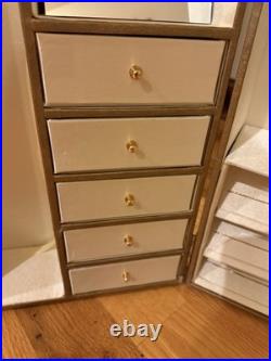 Tonner Tyler Wentworth DELUXE WARDROBE CASE TRUNK fits 3 Dolls + Clothing & more