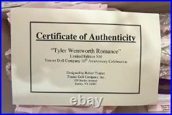 Tonner Tyler Wentworth Romance 16 Doll LE500 10th Anniversary VHTF RARE 2001