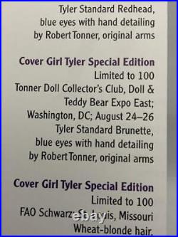 Tooner Tyler Wentworth 1/4 Doll Cover Girl Brunette withBox