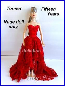 Tyler FIFTEEN YEARS Tonner SIGNED 15 Year Celebration Convention Doll NUDE New