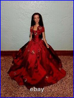 Tyler Sydney Tonner Wentworth Doll With Burgundy Hair And Silk Ball Gown