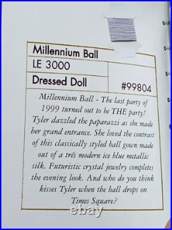 Tyler Wentworth Millennium Ball #99804 16 Doll=Never removed from box=Tonner
