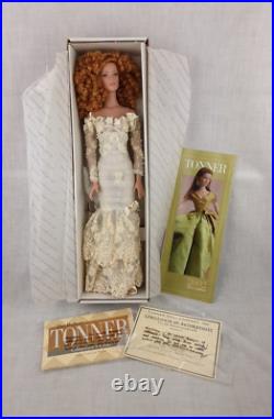 Tyler Wentworth Signed Robert Tonner Doll Serenity COA Ivory Lace Beaded Dress Tyler Wentworth Signed Robert Tonner Doll Serenity COA Ivory Lace Beaded Dress