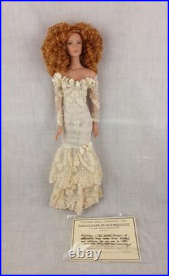 Tyler Wentworth Signed Robert Tonner Doll Serenity COA Ivory Lace Beaded Dress Tyler Wentworth Signed Robert Tonner Doll Serenity COA Ivory Lace Beaded Dress