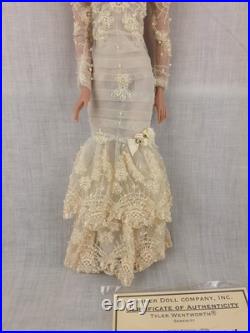 Tyler Wentworth Signed Robert Tonner Doll Serenity COA Ivory Lace Beaded Dress Tyler Wentworth Signed Robert Tonner Doll Serenity COA Ivory Lace Beaded Dress