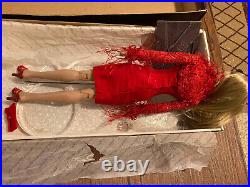 Vintage 1999 Tyler Wentworth #99802 Tyler Signature-Blonde Hair Doll Red Dress