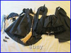 Wicked Witch Trunk Set Black Outfit Hat Corset Broom 2005 Wizard of Oz fit Tyler