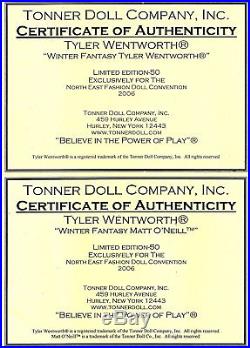 Winter Fantasy 2 Doll Tonner Convention Centerpiece Complete Ultra Rare HTF