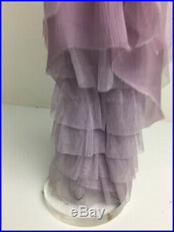 Zehe in stunning lilac chiffon and net ensemble Re-imagination Tyler Tonner